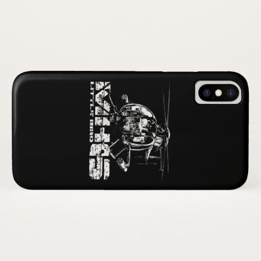 MH-6 Little Bird Case-Mate iPhone Case (Achterkant (horizontaal))