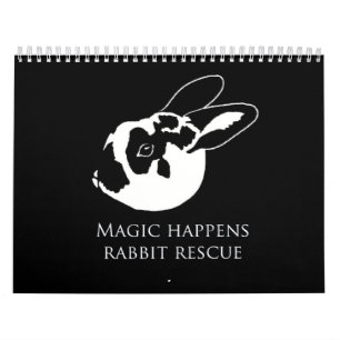 MHRR Honeybadger Bunny Rabbit 12 maanden kalender