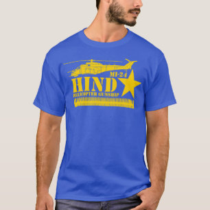 MI24 Hind Gunship T-shirt