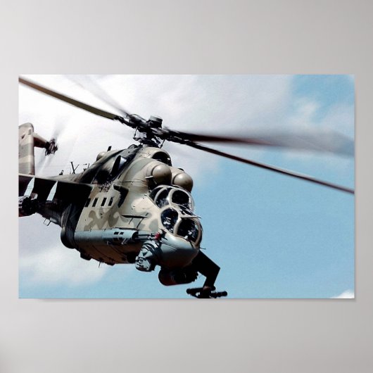 MI-24 Hind Poster (Voorkant)