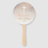 Mi Bautizo Recuerdo Abanicos de Mano Hand Fans Handwaaier (Voorkant)