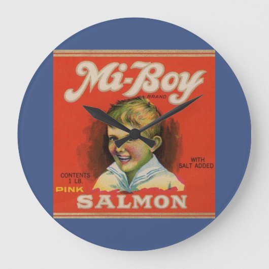 Mi-Boy roze zalm uit de jaren '30 Grote Klok (Voorkant)