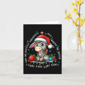 Mi Burrito Sabynero Mexicaanse Kerst Ezel Spani Kaart (Gele Bloem)