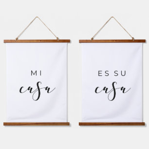 Mi casa es su casa elegant hangend wandkleed