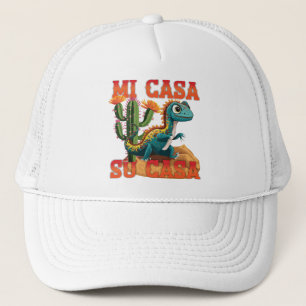 Mi Casa, Su Casa Woestijn Scene Trucker Pet