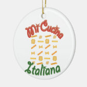 Mi Cucina Italiana Keramisch Ornament (Links)