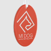 MI DOG kerstversiering Ornament (voorkant)