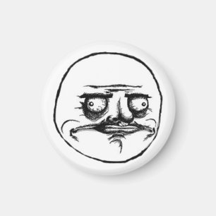 Mi Gusta Round Magnet 1 Magneet