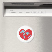 MI Heart Magnet (In Situ (Lave-vaisselle))