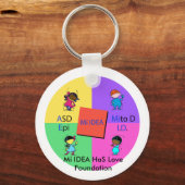 Mi IDEA HaS Love Foundation Sleutelhanger (Voorkant)