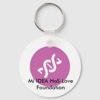 Mi IDEA HaS Love Foundation Sleutelhanger Roze