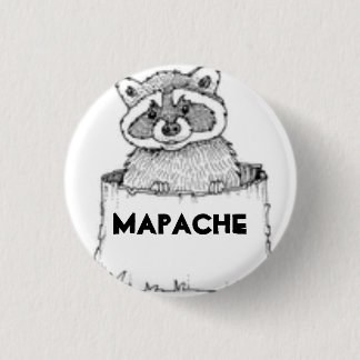 Mi Mapachito Ronde Button 3,2 Cm