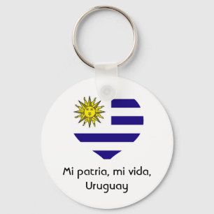 Mi patria, mi vida, sleutelketen van Uruguay Sleutelhanger