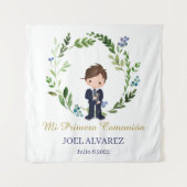 Mi primera Comunión BackDrop  Wandkleed (Voorkant)