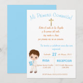 Mi Primera Comunion Kaart (Voorkant / Achterkant)