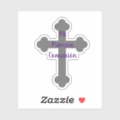 Mi Primera Comunion vinyl sticker (Feuille)