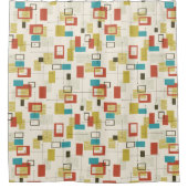 Mi-siècle Design moderne rideau de douche (Devant)