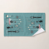 Mi-siècle Kitty Famille Mischief ©studioxtine (Serviette à main)