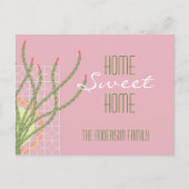 Mi-siècle moderne Cactus l Faire-part mobile (Devant)