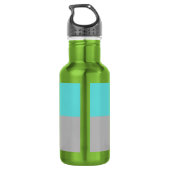 Mi-siècle moderne Cartoon House Bouteille d'eau (Dos)