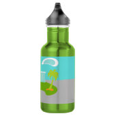 Mi-siècle moderne Cartoon House Bouteille d'eau (Droite)