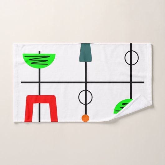 Mi-siècle moderne mobile (Serviette à main)