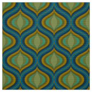 Mi-siècle Moderne rétro 60s les années 70 tissu