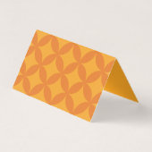 Mi-Siècle Moderne Rétro Minuscule Merci Cartes de  (Back)