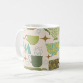 Mi-Siècle Moderne Teup Monogramme Mug (Devant gauche)