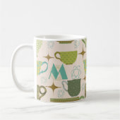 Mi-Siècle Moderne Teup Monogramme Mug (Gauche)
