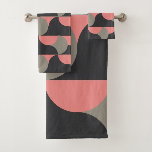 Mi-siècle Pêche moderne et gris (En situation)