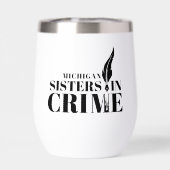 MI Sisters in Crime Wijn Tumbler (Achterkant)