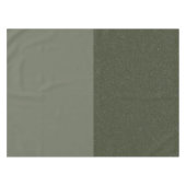 Mi-texturé Moss Green Nappe - Personnalisable (Devant (Horizontal))