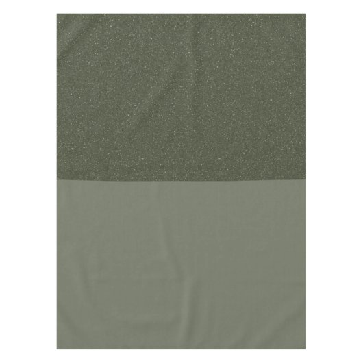 Mi-texturé Moss Green Nappe - Personnalisable (Devant)