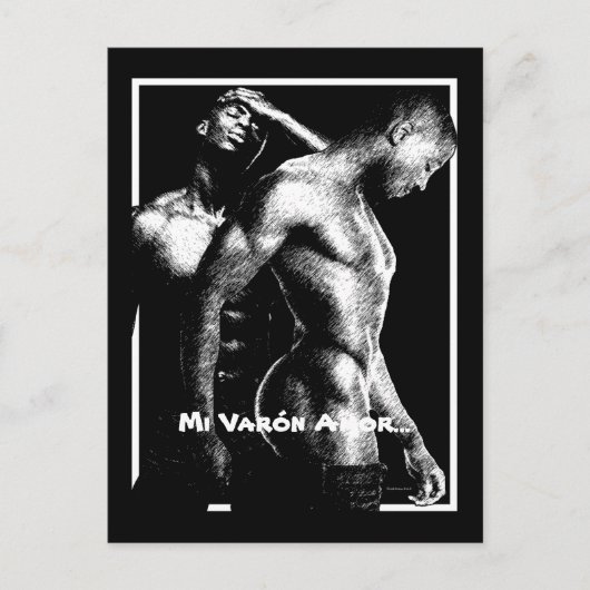 Mi Varón Amor. Briefkaart (Voorkant)