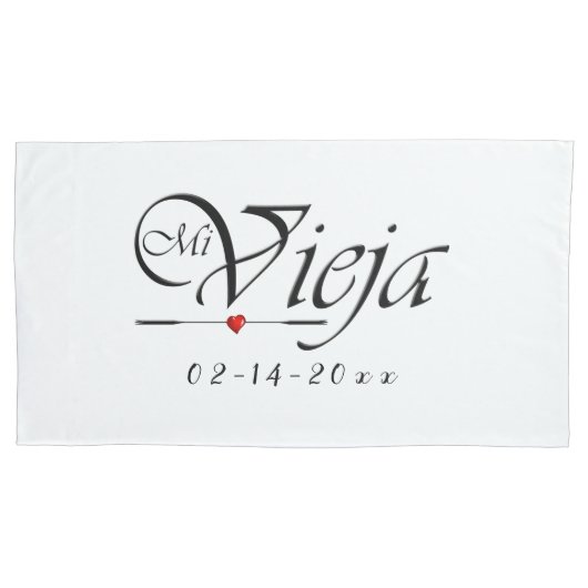 Mi Vieja - Mijn oude dame Kussensloop (Voorkant)