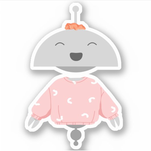 Mia avec Sticker Scrunchie (Devant)