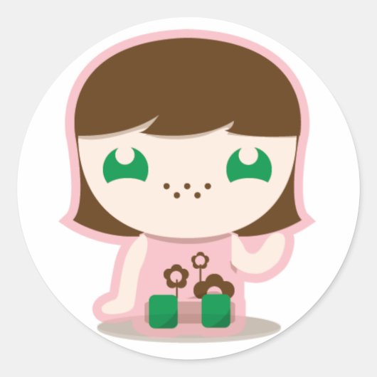 Mia, Boo & Vrienden sticker (Voorkant)