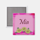Mia Daisy Magnet (Recto/Verso)