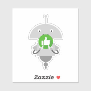 Mia duimen omhoog sticker