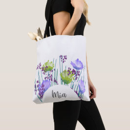 Mia Floral Monogram Draagtas