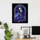 "Mia" Moon Faery Poster (Thuiskantoor)