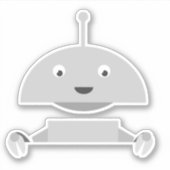 Mia peeking sticker (Voorkant)