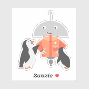 Mia pinguïns sticker