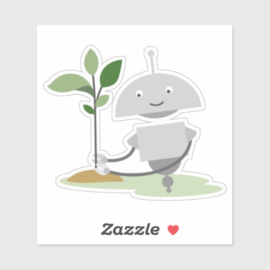 Mia plantboom sticker (Vel)