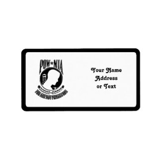 MIA/POW ~ Je bent niet vergeten Etiket