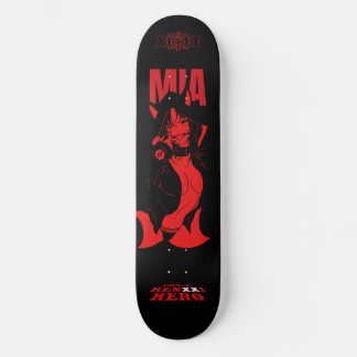 Mia Red Skateboard