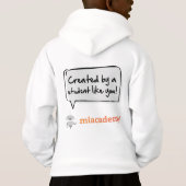 Mia Robot Sweatshirt - Sweat - shirt à capuche du (Dos)