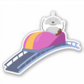 Mia roller onderzetter sticker (Voorkant)