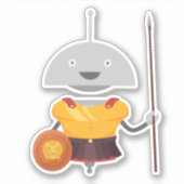 Mia roman soldaat sticker (Voorkant)